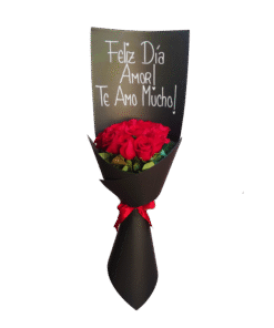Ramo personalizado de 12 rosas