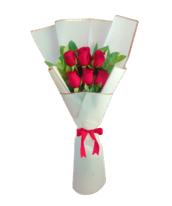 Ramo de 6 rosas - 0001 - Domingo